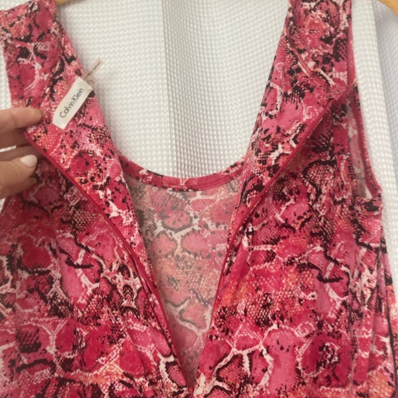 Calvin Klein Pants & Jumpsuits Calvin Klein Pink And Black Python